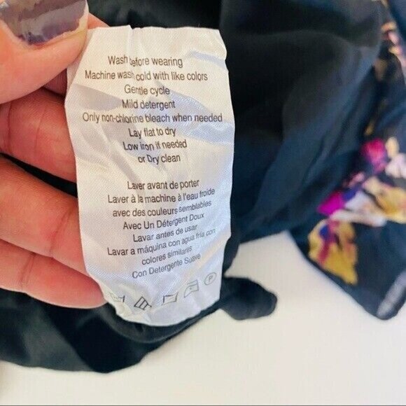 JESSICA Simpson Ruffled Floral-Print Dress size small - Picture 9 of 9